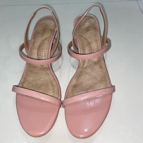 💥Rocia Pink Kitten heels sandals - Picture 3 of 4